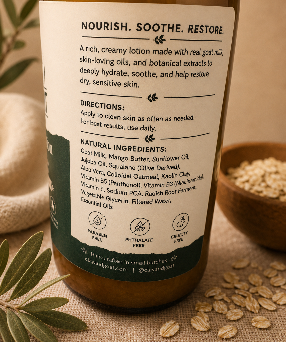 Cedarwood Goat Milk Lotion